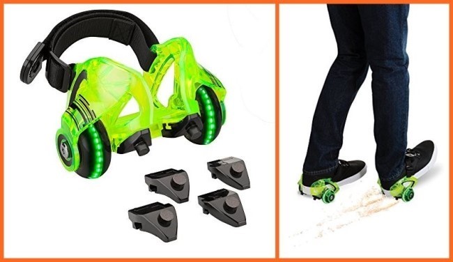 E-3. Razor Jetts DLX Heel Wheels, Neon Green  2.jpg